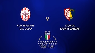 Castiglione del Lago vs Aquila Montevarchi | Memorial Paolo Rossi 2024 | Partido completo
