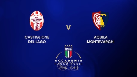 Castiglione del Lago - Aquila Montevarchi | Memorial Paolo Rossi 2024 | Match complet