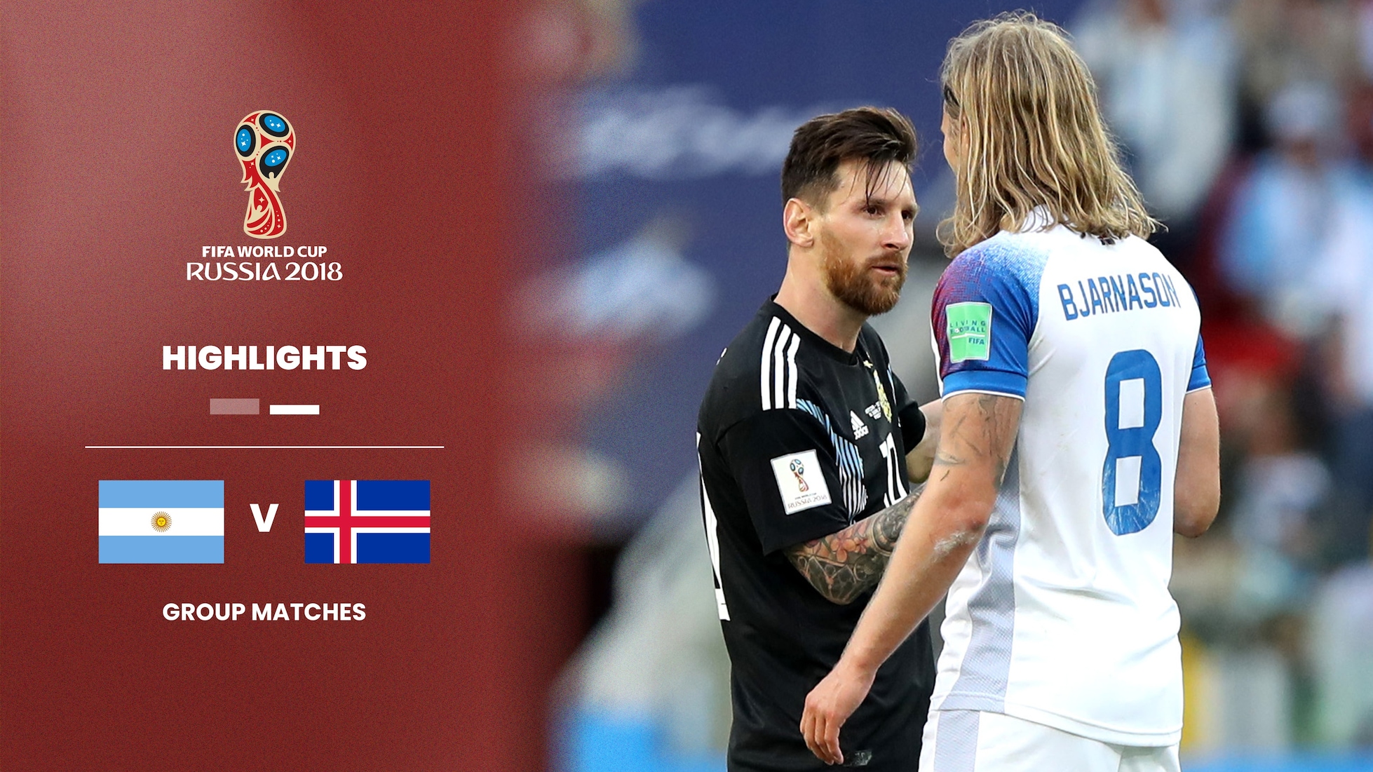 Argentina vs Islandia | Grupo D | Copa Mundial de la FIFA Rusia 2018™ | Highlights