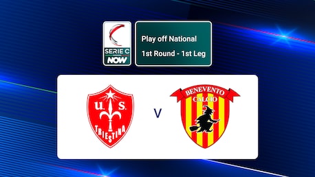 Triestina v Benevento | Serie C NOW | Full Match Replay