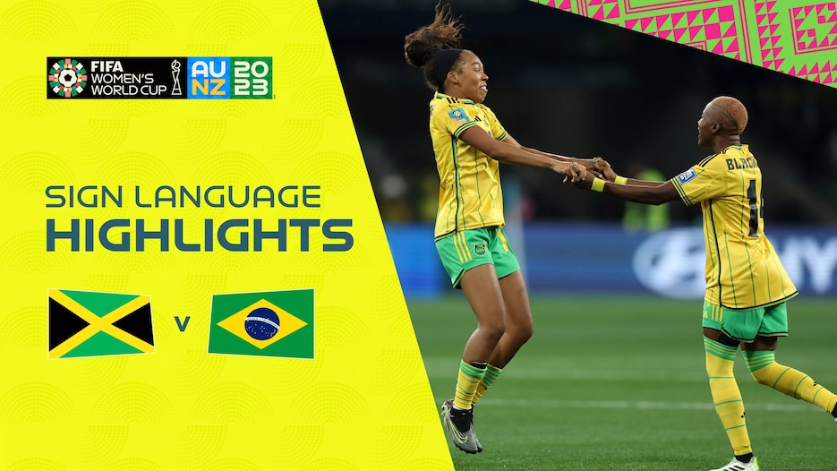Jamaica vs Brasil | Grupo F | Copa Mundial Femenina de la FIFA Australia & Nueva Zelanda 2023™ | Highlights (Lengua de signos)