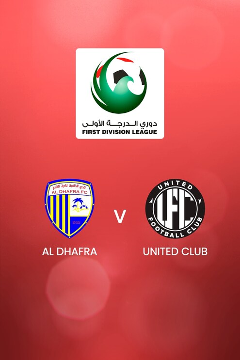 Al Dhafra x United Club | First Division League | Jogo completo