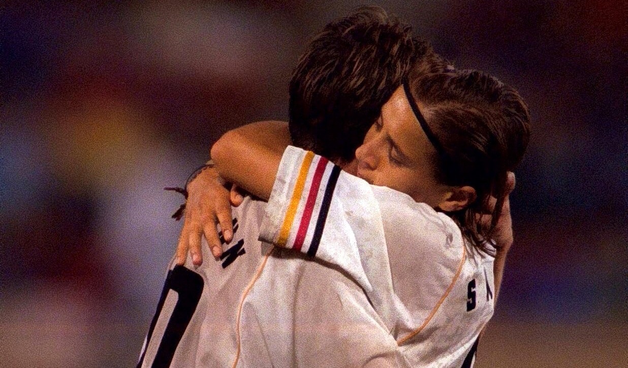Le but de Sandra Smisek 45+1' | Allemagne - Mexique | Coupe du Monde de Football Féminin de la FIFA, Etats-Unis 99™