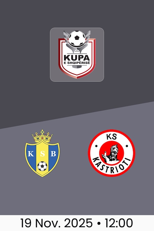 Burreli - Kastrioti Kruje | Kupa e Shqipërisë 2025/26