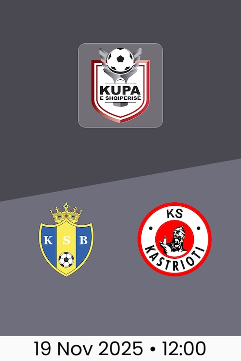 Burreli v Kastrioti | Kupa e Shqipërisë 2025/26