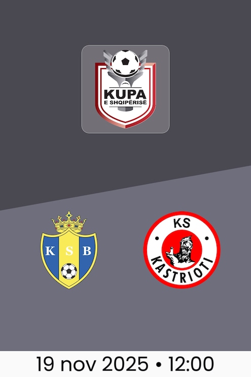 Burreli - Kastrioti Krujë | Kupa e Shqipërisë 2025/26