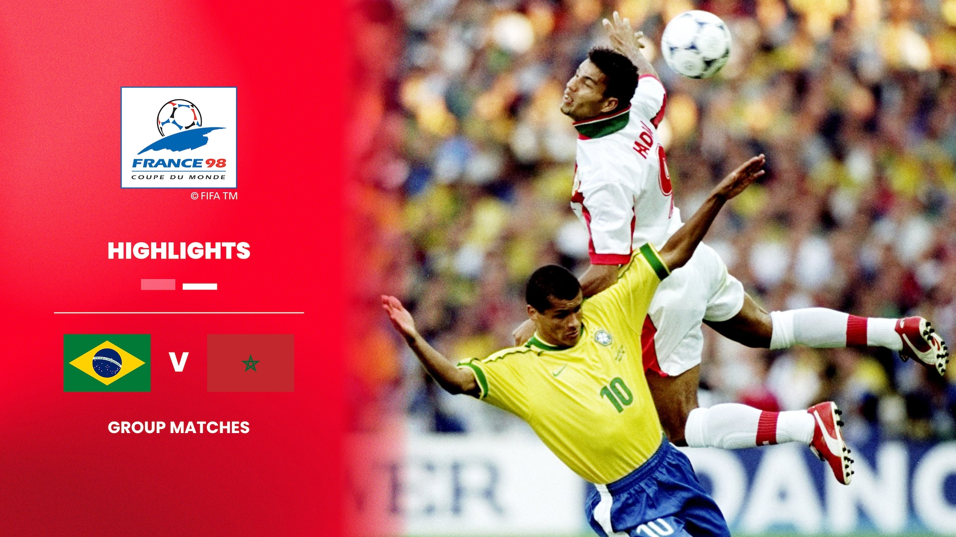 Brazil v Morocco | Group A | 1998 FIFA World Cup France™ | Highlights
