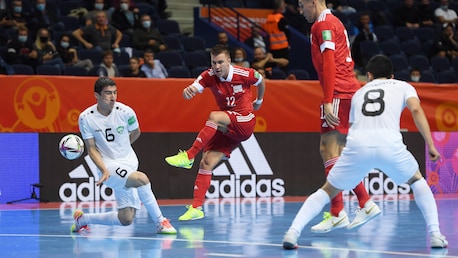 Uzbekistan v RFU | Group B | FIFA Futsal World Cup Lithuania 2021™ | Highlights