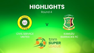 Civil Service United v Kamuzu Barracks | TNM Super League | Malawi | Highlights