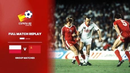 Polônia x União Soviética | Segunda Fase | Copa do Mundo FIFA de 1982, na Espanha | Jogo Completo