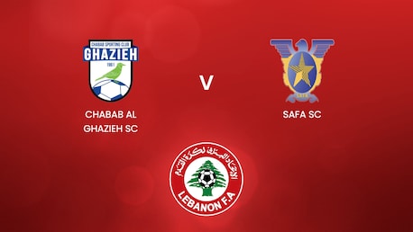 Chabab Al Ghazieh SC - Safa SC | Première Division du Liban 2024/2025 | Match complet 