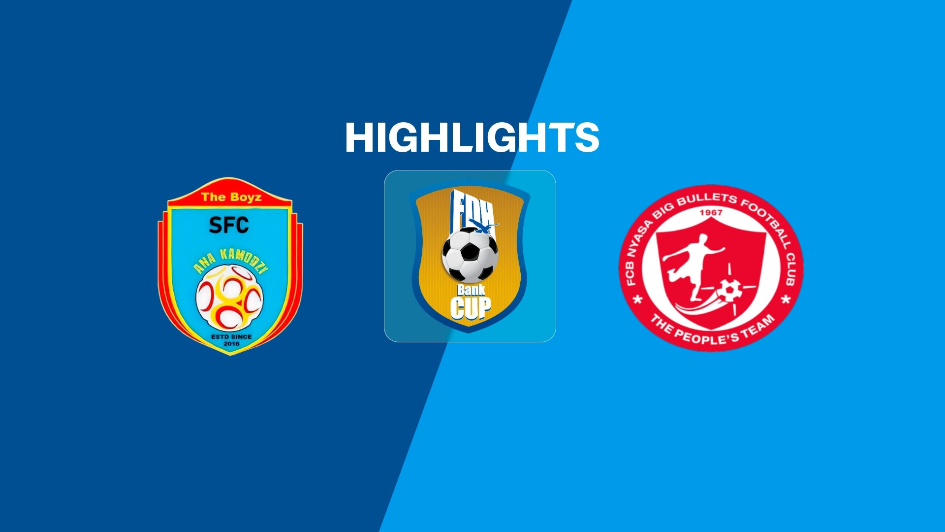 The Boyz SFC vs FCB Nyasa Big Bullets | Octavos de final | FDH Bank Cup 2025 | Highlights