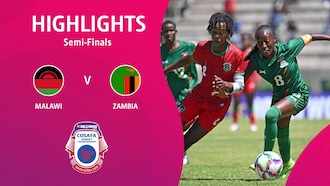 Malawi - Zambie | Demi-finales | HOLLYWOODBETS COSAFA Women's Championship 2024 | Résumé vidéo