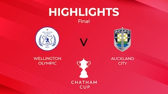 Wellington Olympic  v Auckland City FC | Final | Chatham Cup | Highlights