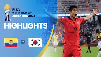 Ecuador - Republik Korea | Achtelfinale | FIFA U-20-Weltmeisterschaft Argentinien 2023™ | Highlights