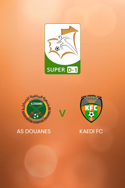 AS Douanes - Kaedi FC | Super D-1 2024/25 | Mauritania | Match completo
