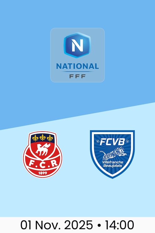 FC Rouen 1899 - Villefranche | Nationale Meisterschaft 2025/2026