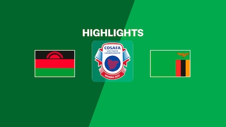 Malawi v Zambia | Semi-finals | COSAFA U-20 Youth Championship 2025 | Highlights