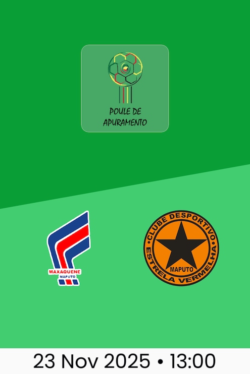 Clube de Desportos da Maxaquene v Estrela Vermelha | Poule de Apuramento 2025