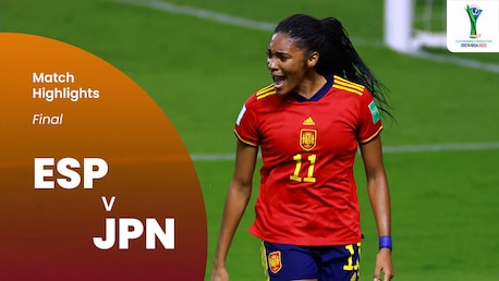 Spanien - Japan | Finale | FIFA U-20-Frauen-Weltmeisterschaft Costa Rica 2022™ | Highlights