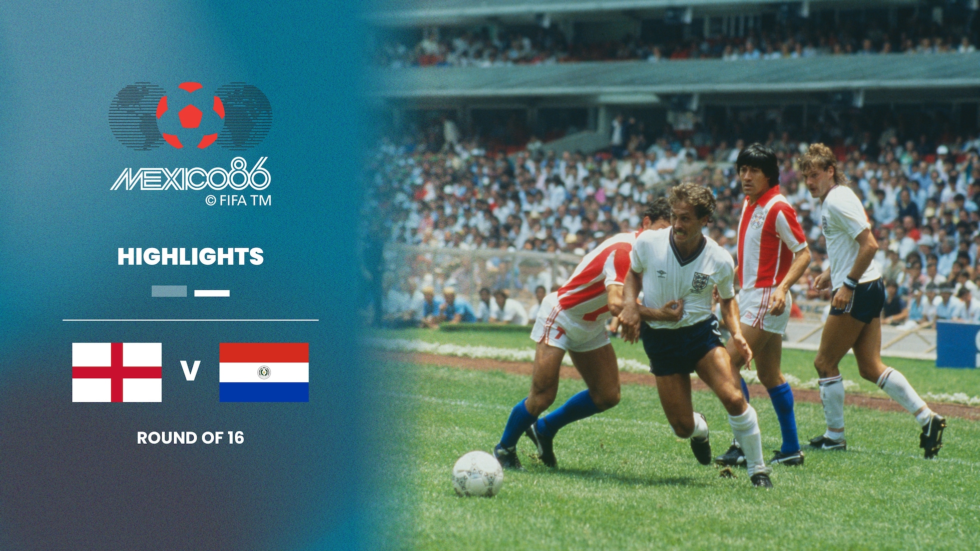 England v Paraguay | Round of 16 | 1986 FIFA World Cup Mexico™ | Highlights