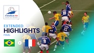 T-Shirt France Vs Brésil 1998 - Finale Historique Football - Coupe Du Monde - Pour Hommes Et Femmes Fans De Foot - 4