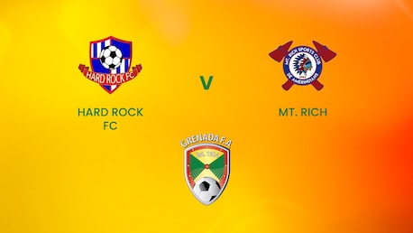 Hard Rock Sports Club v Mt. Rich Football Club | Premier League | Grenada | Full Match Replay
