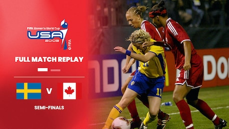 Suécia x Canadá | Semifinais | Copa do Mundo Feminina da FIFA EUA 2003 | Jogo completo