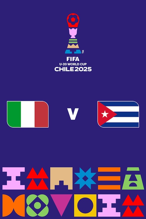 Italie - Cuba | Groupe D | Coupe du Monde U-20 de la FIFA, Chili 2025™ | Match complet