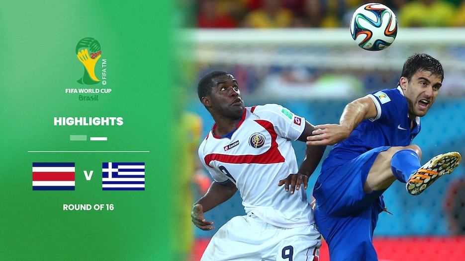 Costa Rica - Grecia | Ottavi di finale | Coppa del Mondo FIFA Brasile 2014 | Highlights