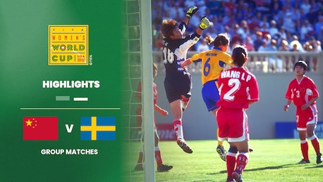China x Suécia | Grupo D | Copa do Mundo Feminina da FIFA EUA 1999 | Melhores momentos