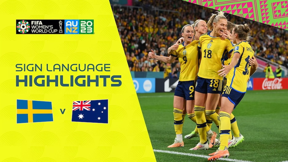 Suecia vs Australia | Partido por el tercer puesto | Copa Mundial Femenina de la FIFA Australia & Nueva Zelanda 2023™ | Highlights (Lengua de signos)