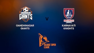 Gandhinagar Giants - Karnavati Knights | Gujarat Super League | Spiel in voller Länge