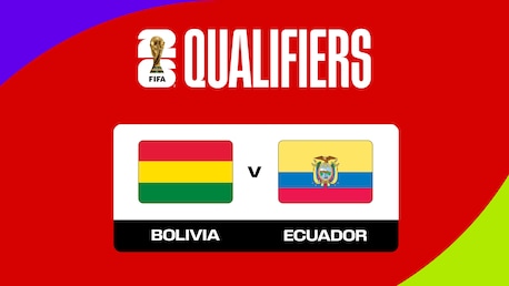 Bolivia-Ecuador | Qualificazioni CONMEBOL | Coppa del Mondo FIFA 2026 | Match completo