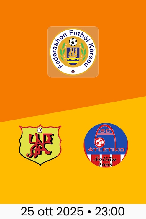 Undeba - Atlétiko Saliña | Curaçao Promé Divishon