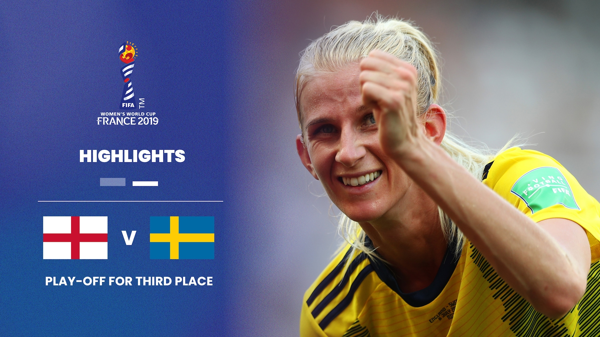 England - Schweden | Spiel um Platz drei | FIFA Frauen-Weltmeisterschaft Frankreich 2019™ | Highlights