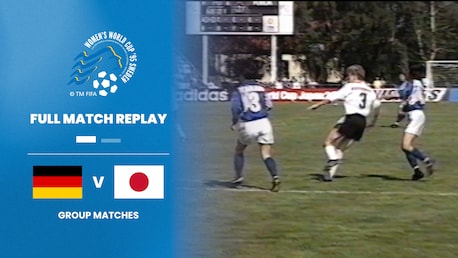 Allemagne - Japon | Groupe A | Coupe du Monde de Football Féminin de la FIFA, Suède 1995™ | Match complet