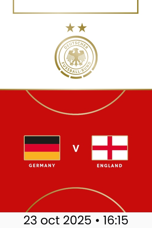 Alemania vs Inglaterra | Amistoso Internacional Femenino Sub23