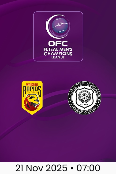 Waikato Rapids v Suva FC | OFC Futsal Men’s Champions League 2025