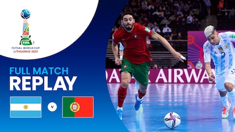 Argentina - Portogallo | Finale | FIFA Futsal World Cup Lituania 2021™ | Match completo
