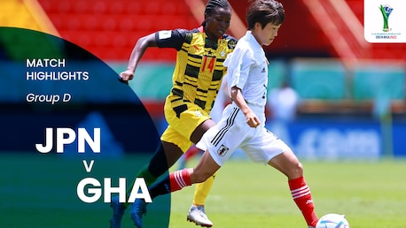 Japan v Ghana | Group D | FIFA U-20 Women's World Cup Costa Rica 2022™ | Highlights
