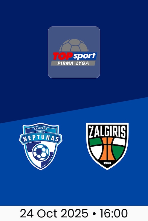 Neptūnas v Kauno Žalgiris B | Pirma Lyga 2025