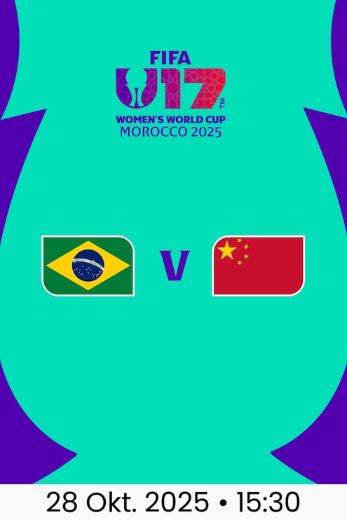 Brasilien - VR China | Achtelfinale | FIFA U-17-Frauen-Weltmeisterschaft Marokko 2025™