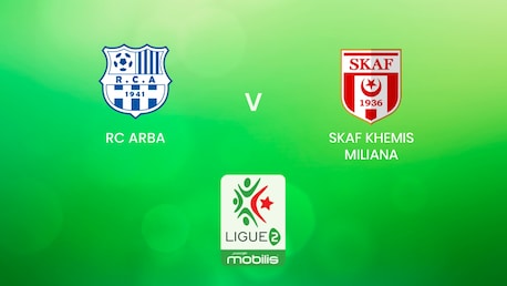 RC Arba v SKAF Khemis Miliana | Ligue 2 2024/2025 | Algeria | Full Match Replay
