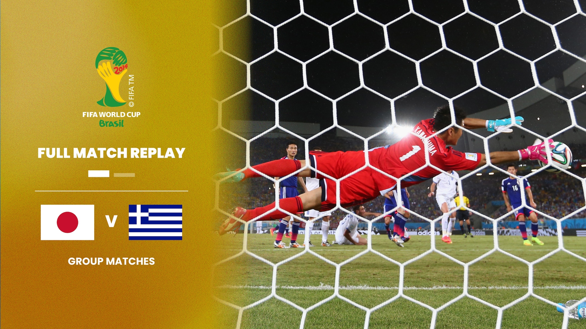 Japon - Grèce | Groupe C | Coupe du Monde de la FIFA, Brésil 2014™ | Match complet