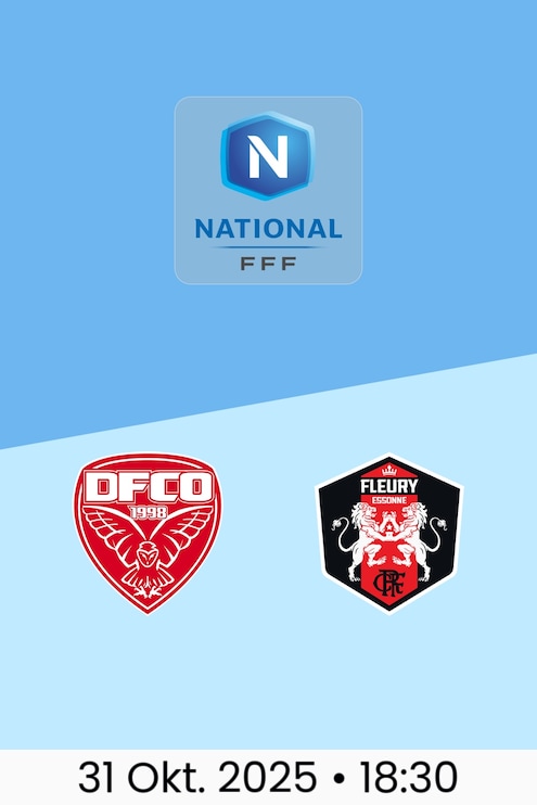 FCO Dijon - FC Fleury 91 | Nationale Meisterschaft 2025/2026