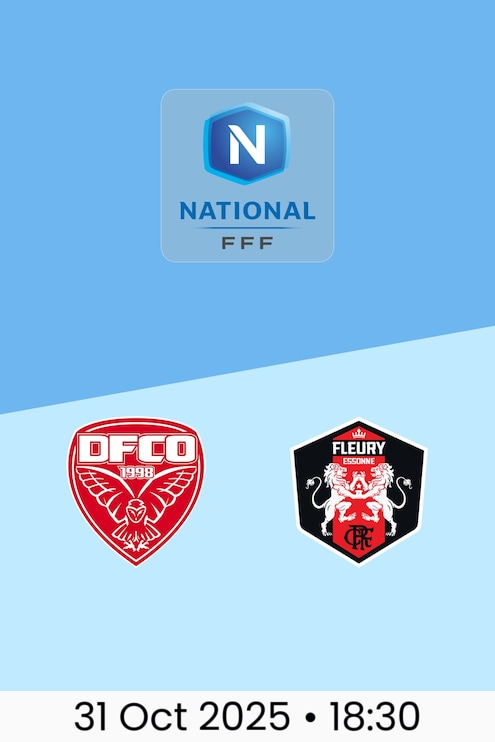 Dijon FCO v FC Fleury 91 | Championnat National 2025/2026