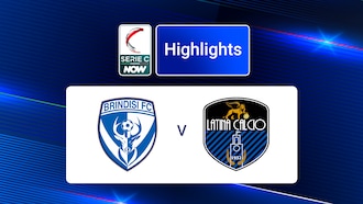 Brindisi x Latina | Serie C NOW | Melhores momentos