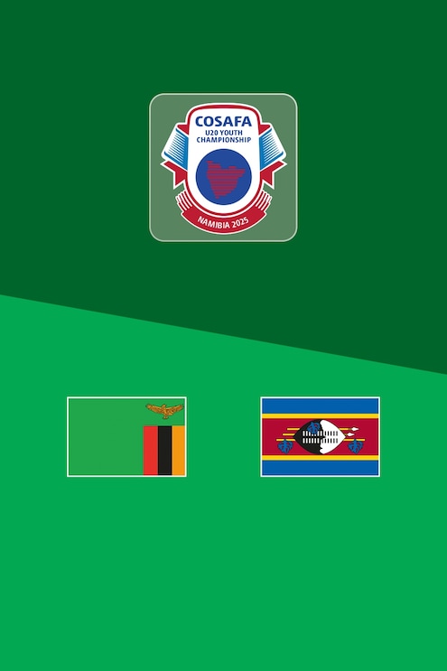 Zambia vs Esuatini | Fase de grupos | COSAFA U-20 Youth Championship 2025 | Partido completo