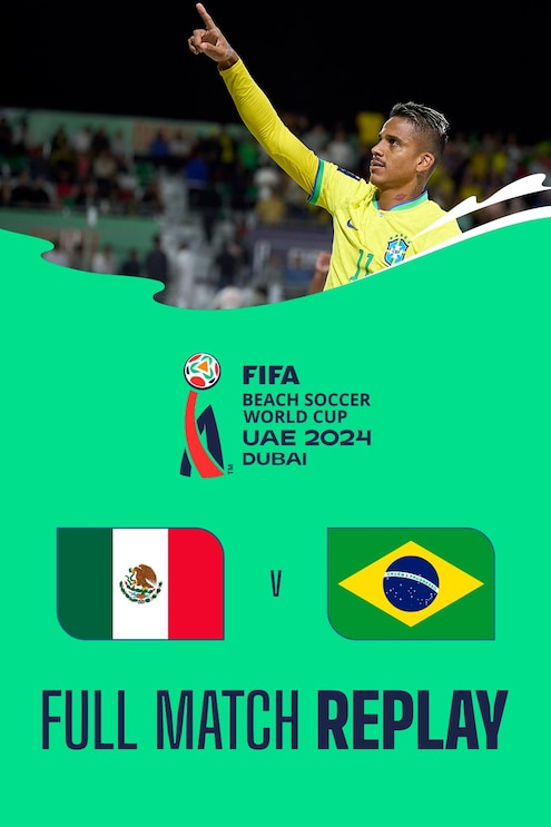 Mexico v Brazil | Group D | FIFA Beach Soccer World Cup UAE 2024 Dubai™ | Full Match Replay